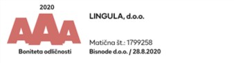Lingula | AAA Certifikat